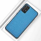 For Samsung Galaxy A33 5G Shockproof Cloth Protective Phone Case(Blue) - 1