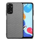 For Xiaomi Redmi Note 11 Global / Note 11S Nylon Cloth Protective Phone Case(Grey) - 1