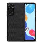 For Xiaomi Redmi Note 11 Global / Note 11S Nylon Cloth Protective Phone Case(Black) - 1