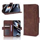 For OPPO Find X5 Pro Skin Feel Calf Pattern Leather Phone Case(Brown) - 1