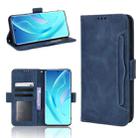 For Honor 60 Skin Feel Calf Pattern Leather Phone Case(Blue) - 1