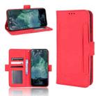 For Nokia G21 / G11 Skin Feel Calf Pattern Leather Phone Case(Red) - 1