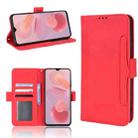 For Ulefone Note 12P Skin Feel Calf Pattern Leather Phone Case(Red) - 1