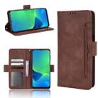 For Ulefone Note 13P Skin Feel Calf Pattern Leather Phone Case(Brown) - 1