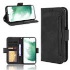 For Samsung Galaxy S22+ 5G Skin Feel Calf Pattern Leather Phone Case(Black) - 1