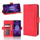 For For ZTE nubia Red Magic 7 Skin Feel Calf Pattern Leather Phone Case(Red) - 1