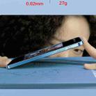 For iPhone 13 Pro 9D Electroplated Edge Lens Film Clear PC + TPU Shockproof Case (Blue) - 7
