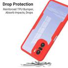 For Xiaomi Redmi K40 Acrylic + TPU 360 Degrees Full Coverage Shockproof Phone Case(Red) - 7