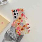 For Samsung Galaxy S22 5G Shell Pattern Flower TPU Phone Case(Sun Flower) - 1