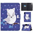 For Lenovo Legion Y700 Electric Pressed Smart Leather Tablet Case(Arctic Fox) - 1