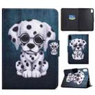 For Lenovo Legion Y700 Electric Pressed Smart Leather Tablet Case(Speckled Dog) - 1