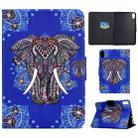 For Lenovo Legion Y700 Electric Pressed Smart Leather Tablet Case(Ethnic Elephant) - 1