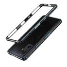 For Xiaomi Redmi K50 Gaming Aurora Lens Protector + Metal Frame Phone Case(Black Blue) - 1