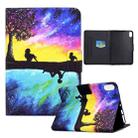 For Lenovo Legion Y700 Electric Pressed Smart Leather Tablet Case(Starry Sky Reflection) - 1