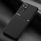 For Xiaomi Redmi Note 11 4G Classic Tilt Magnetic Phone Case(Black) - 1