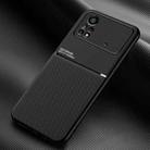 For Xiaomi Poco X4 Pro 5G Classic Tilt Magnetic Phone Case(Black) - 1