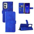 For OnePlus Nord CE 2 5G Skin Feel Magnetic Flip Leather Phone Case(Blue) - 1