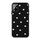 For Galaxy S20 Multi Love Heart Pattern Frosted TPU Protective Case(Black) - 2