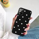 For Galaxy S20 Multi Love Heart Pattern Frosted TPU Protective Case(Black) - 5