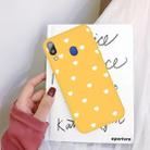 For Galaxy A30 Multi Love Heart Pattern Frosted TPU Protective Case(Yellow) - 1