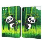 For Lenovo M10 TB-X505L / TB-X505F 3D Painted Pattern Leather Tablet Case(Panda) - 1