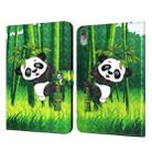 For Lenovo Tab P11 Pro 3D Painted Pattern Leather Tablet Case(Panda) - 1