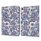 For iPad mini 6 3D Painted Pattern Leather Tablet Case(Swirl) - 1