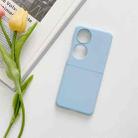 For Huawei P50 Pocket Skin Feel Frosted PC Phone Case(Baby Blue) - 1