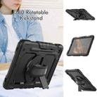 For Samsung Galaxy Tab S8 11 inch SM-X700 Silicone + PC Tablet Case(Black) - 6