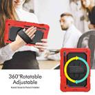 For Samsung Galaxy Tab S8 11 inch SM-X700 Silicone + PC Tablet Case(Red+Black) - 4