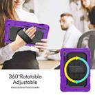 For Samsung Galaxy Tab S8 11 inch SM-X700 Silicone + PC Tablet Case(Purple+Black) - 5