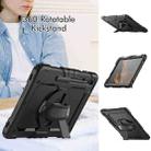For Samsung Galaxy Tab S8+ 12.4 inch SM-X800 Silicone + PC Tablet Case(Black) - 6