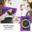 For Samsung Galaxy Tab S8+ 12.4 inch SM-X800 Silicone + PC Tablet Case(Purple+Black) - 5