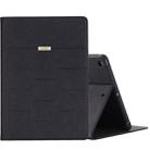 For iPad 9.7 inch (2017) GEBEI PU+TPU Horizontal Flip Leather Case with Holder & Card Slots(Black) - 1