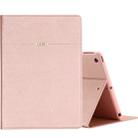 For iPad Pro 10.5 inch GEBEI PU+TPU Horizontal Flip Leather Case with Holder & Card Slots(Rose Gold) - 1