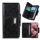 For Xiaomi Redmi K40S Crazy Horse Texture Magnetic Flip Leather Phone Case(Black) - 1