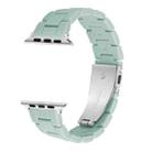 Candy Color Three-Bead Watch Band For Apple Watch Series 8&7 41mm / SE 2&6&SE&5&4 40mm / 3&2&1 38mm(Turquoise) - 1