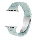 Candy Color Three-Bead Watch Band For Apple Watch Ultra 49mm&Watch Ultra 2 49mm / Series 9&8&7 45mm / SE 3&SE 2&6&SE&5&4 44mm / 3&2&1 42mm(Turquoise) - 1