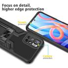 For Xiaomi Redmi Note 11 5G Armor 2 in 1 PC + TPU Magnetic Phone Case(Black) - 6