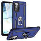 For Samsung Galaxy A03s US Version Shockproof TPU + PC Phone Case(Blue) - 1