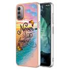 For Nokia G21 / G11 Electroplating IMD TPU Phone Case(Dream Butterfly) - 1