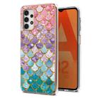 For Samsung Galaxy A23 5G / 4G Electroplating IMD TPU Phone Case(Colorful Scales) - 1