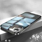 AG Frosted Glass Phone Case For iPhone 12(Black) - 1