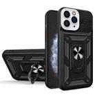 Eagle Eye Shockproof Phone Case For iPhone 13 Pro(Black + White) - 1