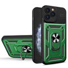 Eagle Eye Shockproof Phone Case For iPhone 13 Pro(Dark Green) - 1