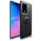 For Galaxy S20 Ultra Lenuo Shockproof TPU Case with Invisible Holder(Black) - 1