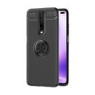 For Xiaomi Redmi K30 Lenuo Shockproof TPU Case with Invisible Holder(Black) - 1