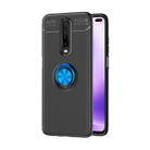 For Xiaomi Redmi K30 Lenuo Shockproof TPU Case with Invisible Holder(Black Blue) - 1