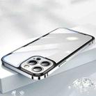 For iPhone 12 Pro AG HD Glass Phone Case(Silver) - 1