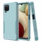 For Samsung Galaxy A12 TPU + PC Shockproof Phone Case(Grey Green) - 1